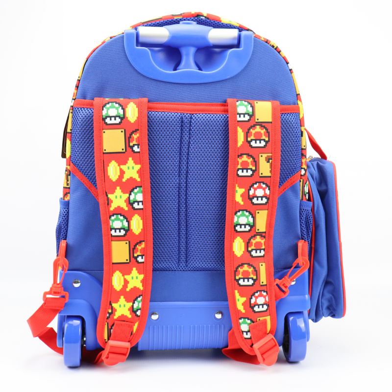 🎒✨ CARTABLE TROLLEY SUPER PACK – NOUVELLE COLLECTION (3 PIÈCES)