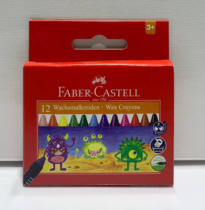 12 WAX CRAYONS A CIRE PM