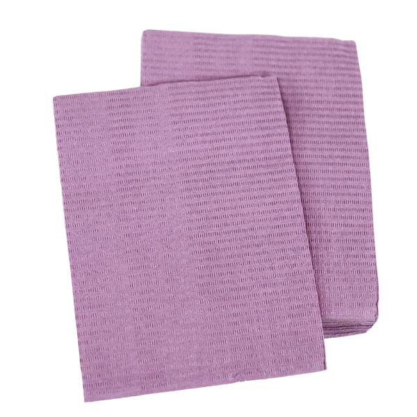Serviettes manucure rose