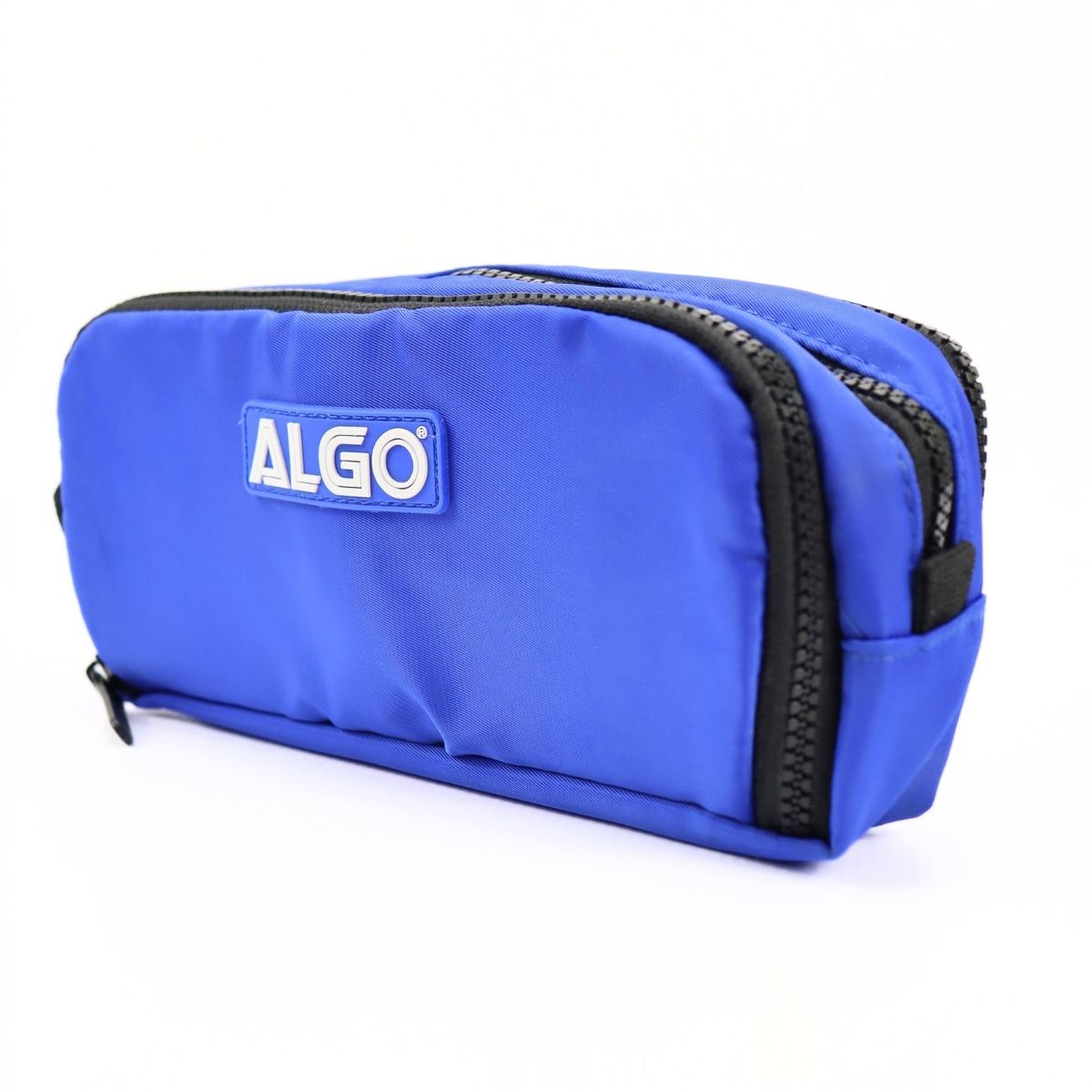 Trousse scolaire 3 poches bleu