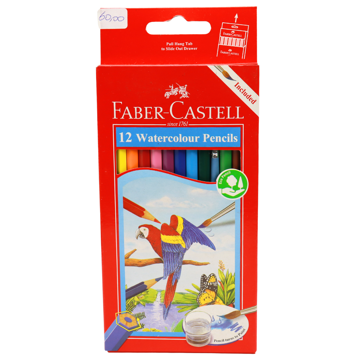 12 CRAYONS AQUARELLES CLASSIQUE