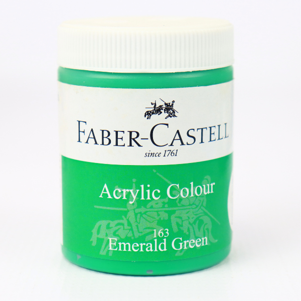 Faber Castell Acrylic - Emerald Green - 163