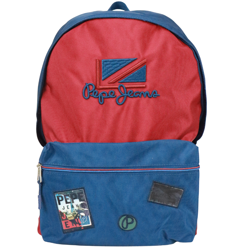 Sac à Dos PEPE JEANS LONDON BLEU/ROUGE