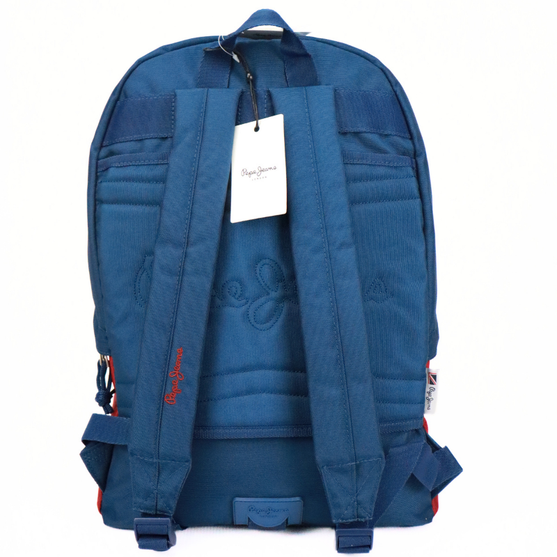 Sac à Dos PEPE JEANS LONDON BLEU/ROUGE