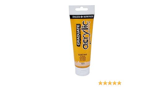 PEINT.ACRYL DR COL 120ML IMIT GOLD
