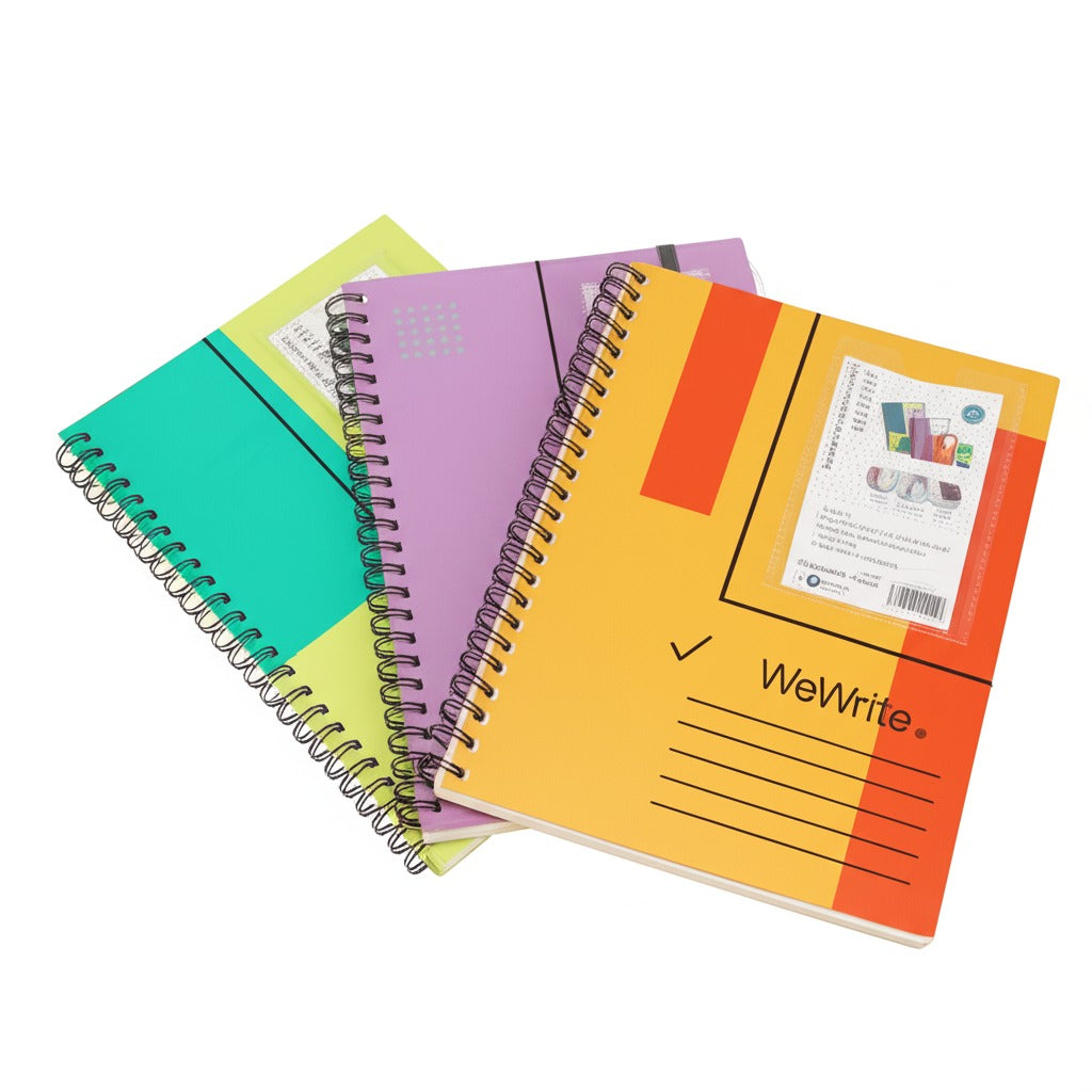 Cahier Spirale Ligné A5 - 80 Pages | Baier Schneider
