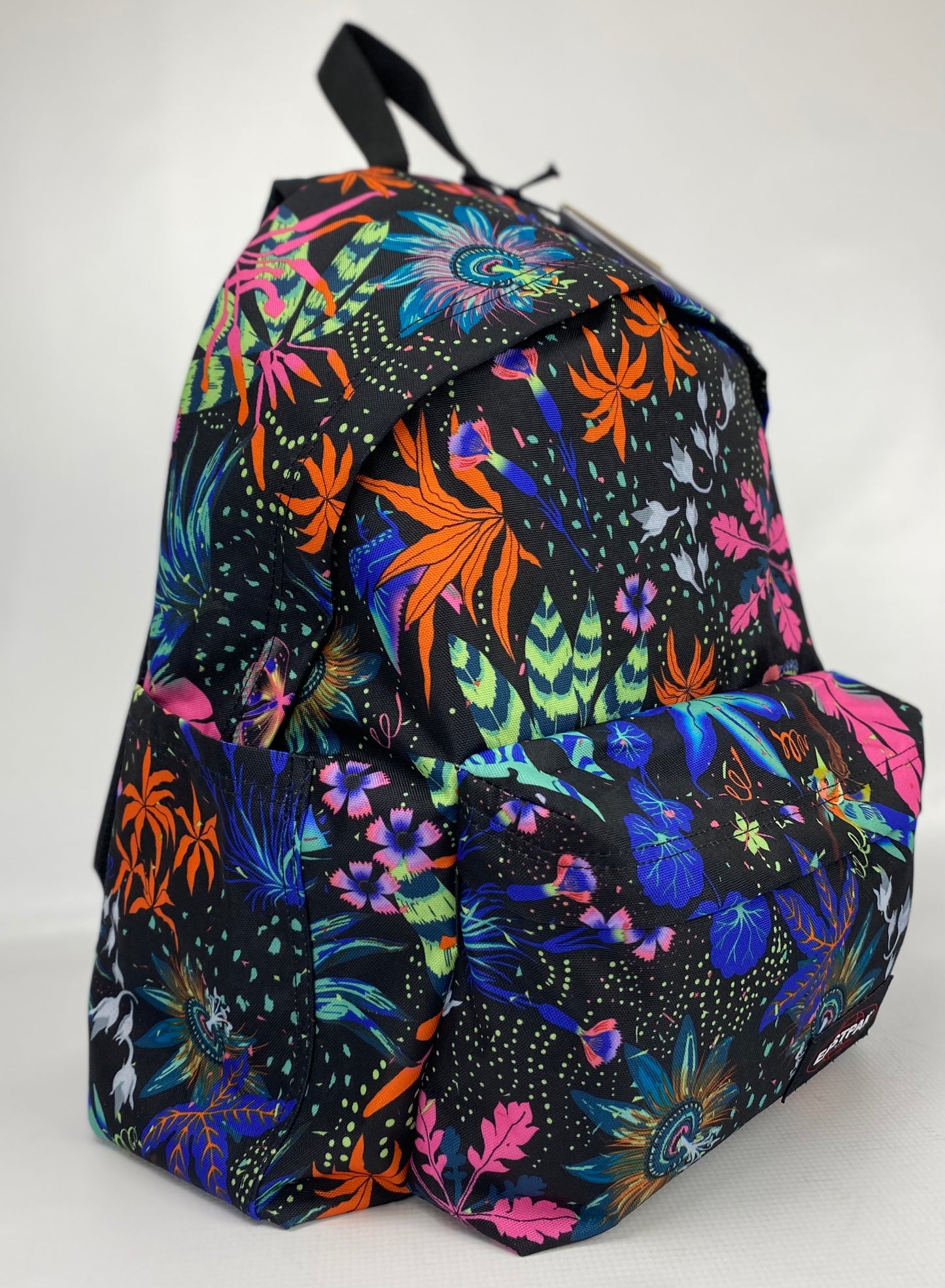 Sac à dos Eastpak NOIR/FLORAL+ Gourde gratuite