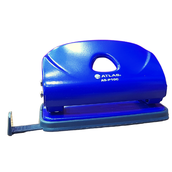PERFORATEUR 10 FEUILLES BLEU