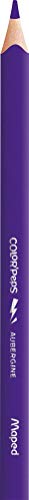 Maped - Crayons de Couleur STRONG Color'Peps - 12 Crayons de Coloriage Ultra-résistants et Ergonomique - Pochette de 12 Crayons
