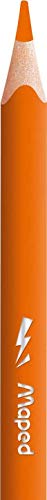 Maped - Crayons de Couleur STRONG Color'Peps - 12 Crayons de Coloriage Ultra-résistants et Ergonomique - Pochette de 12 Crayons