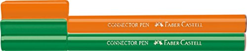 Faber-Castell 155208 – Stylo feutre CONNECTEUR Feutre de coloriage 12 er