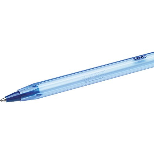 Bic Cristal Soft Stylo-bille non rétractable Bleu - Lot de 50