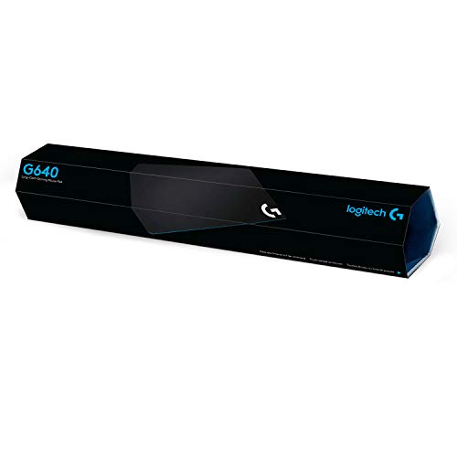 Logitech G240 Tapis de Souris Gamer en Tissu, Pour Souris Gaming Filaire ou sans Fil, 340 x 280mm, Epaisseur 1mm, Friction de Surface Modérée, Texture Homogène, Base en Caoutchouc Stable - Noire