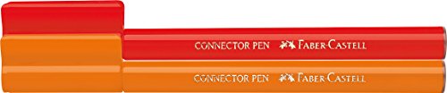 Faber-Castell 155208 – Stylo feutre CONNECTEUR Feutre de coloriage 12 er