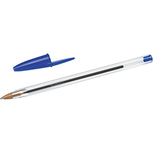 Stylos BIC Cristal Original -Bille (Pointe Moyenne (1 mm) - VERT - Boîte - de 50