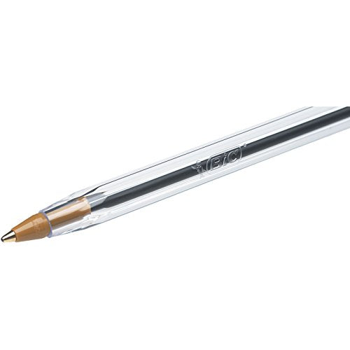 Stylos BIC Cristal Original -Bille (Pointe Moyenne (1 mm) - VERT - Boîte - de 50
