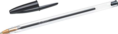 Stylos BIC Cristal Original -Bille (Pointe Moyenne (1 mm) - VERT - Boîte - de 50