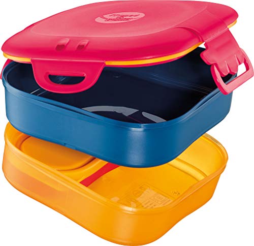 Maped Maped Picnik Concept Kids - Sac à Déjeuner Isotherme pour Enfant avec Anse de Transport - Partie Basse Isotherme - Sac Isotherme Repas - Rose - 9L 872301