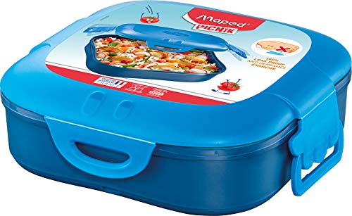 Maped Maped Picnik Concept Kids - Sac à Déjeuner Isotherme pour Enfant avec Anse de Transport - Partie Basse Isotherme - Sac Isotherme Repas - Rose - 9L 872301