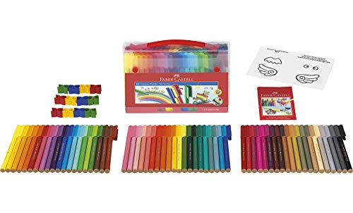 Faber-Castell 155208 – Stylo feutre CONNECTEUR Feutre de coloriage 12 er
