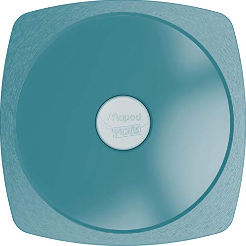 Assiette à déjeuner avec Couvercle Etanche MAPED - Compatible Micro-Ondes