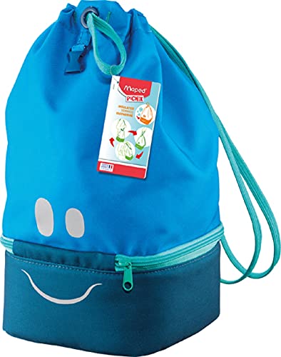 Maped Maped Picnik Concept Kids - Sac à Déjeuner Isotherme pour Enfant avec Anse de Transport - Partie Basse Isotherme - Sac Isotherme Repas - Rose - 9L 872301