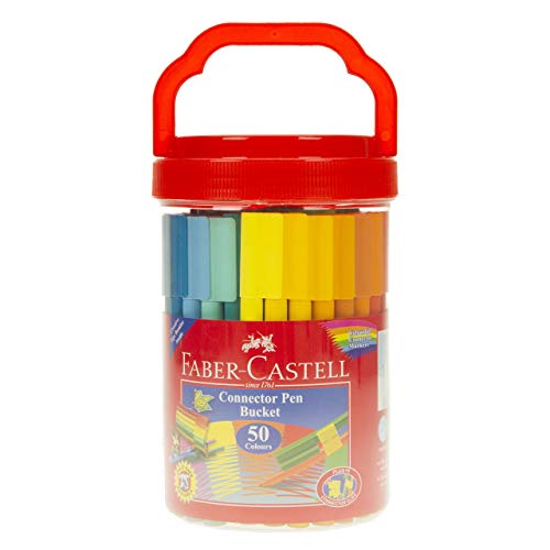 Faber-Castell 155208 – Stylo feutre CONNECTEUR Feutre de coloriage 12 er