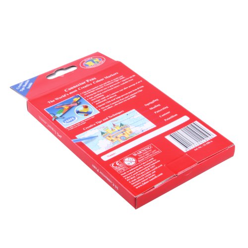 Faber-Castell 155208 – Stylo feutre CONNECTEUR Feutre de coloriage 12 er