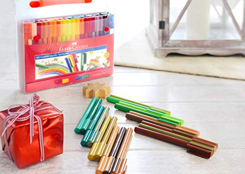 Faber-Castell 155208 – Stylo feutre CONNECTEUR Feutre de coloriage 12 er
