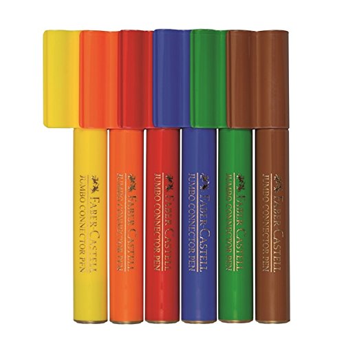 Faber-Castell 155208 – Stylo feutre CONNECTEUR Feutre de coloriage 12 er