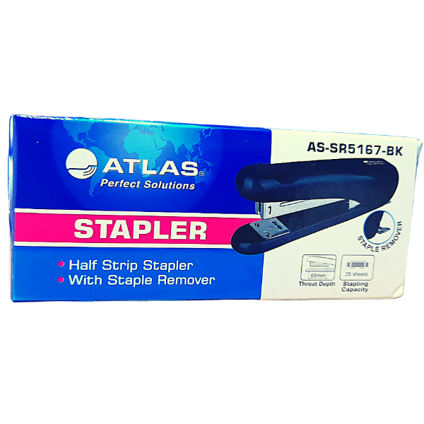 Agrafeuse Atlas AS-SR5167-BK 25 Feuilles