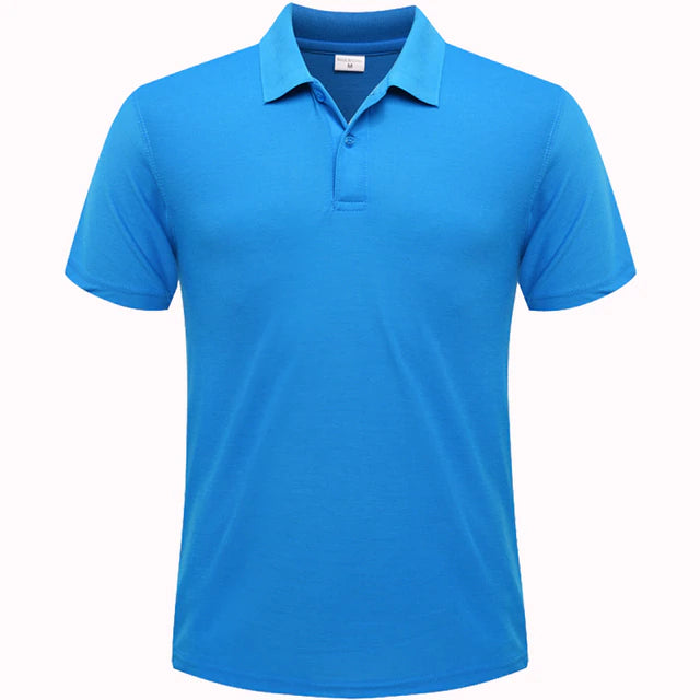 Polo à Manches Courtes pour Homme et Femme, Logo et Design à Personnaliser