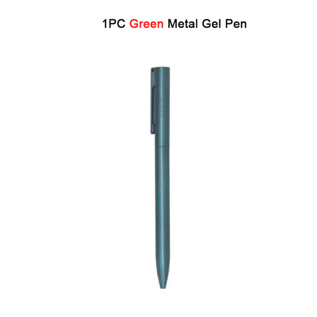 Xiaomi Lampo Metal Gel Pen Rollerball Pens Rotating Ballpoint Caneta ручки Stylo 0.5MM Ink for Office School Stationery Supplies