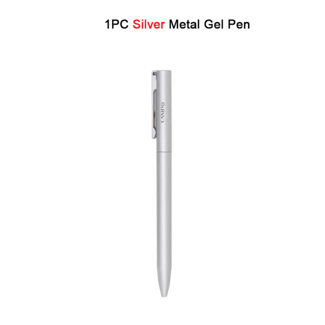 Xiaomi Lampo Metal Gel Pen Rollerball Pens Rotating Ballpoint Caneta ручки Stylo 0.5MM Ink for Office School Stationery Supplies
