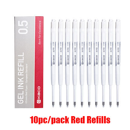 Xiaomi Lampo Metal Gel Pen Rollerball Pens Rotating Ballpoint Caneta ручки Stylo 0.5MM Ink for Office School Stationery Supplies