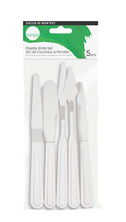 5 COUTEAUX A PALETTE SIMPLY