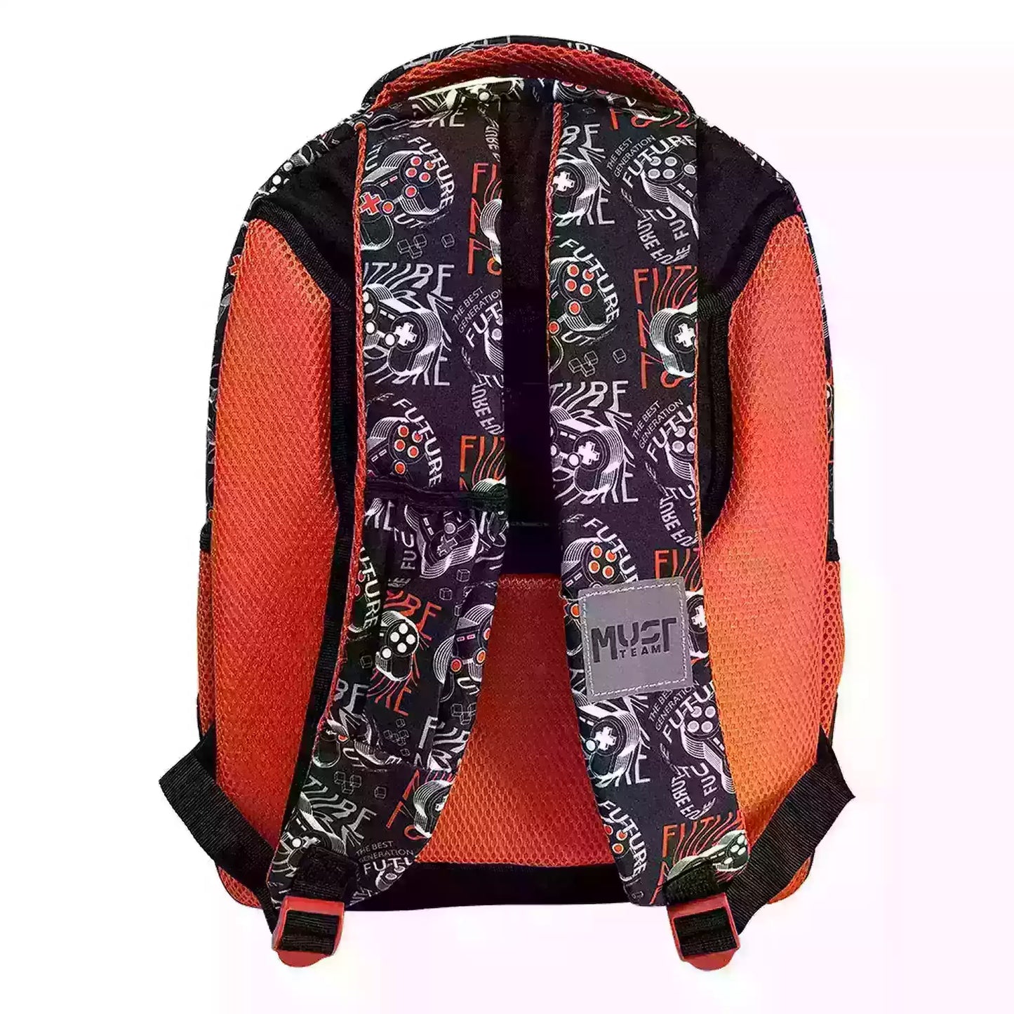 Sac à dos scolaire primaire Must Team Gamer avec 3 compartiments