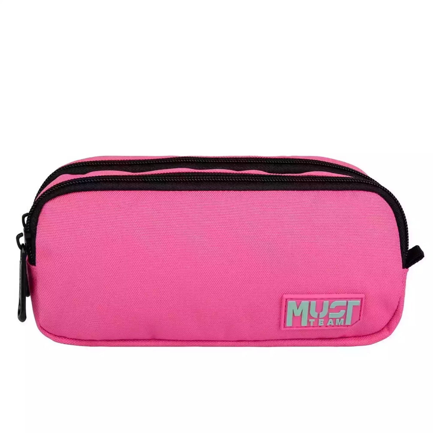 Trousse Ronde Must Team Monochrome ROUGE – 2 Compartiments