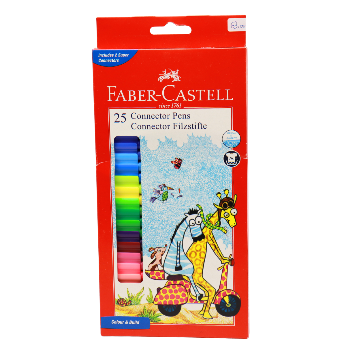 Boîte de 25 Feutres Connector – Faber-Castell