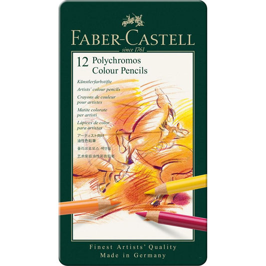 12 CC POLYCHROMOS- BOITE MƒTAL