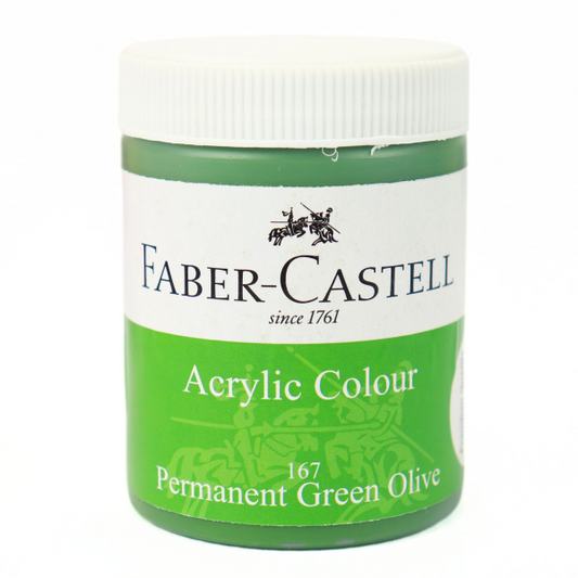 Faber Castell Acrylic - Permanent green olive - 167