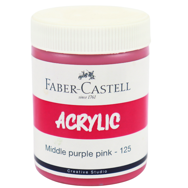 Faber Castell Acrylic - Middle purple pink