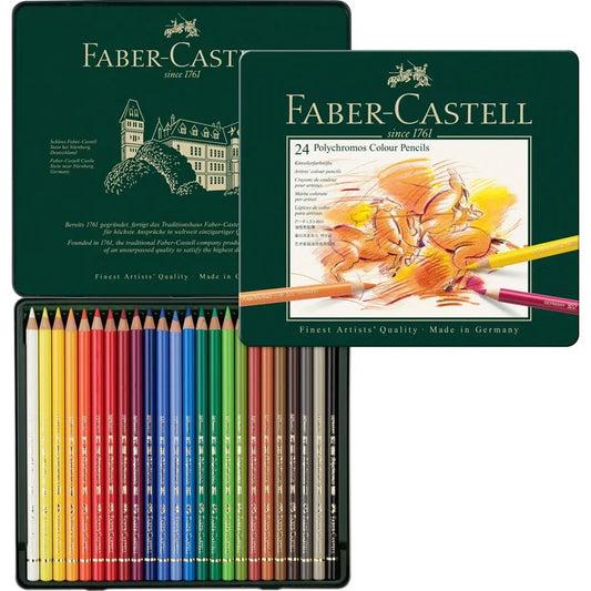 24 CC POLYCHROMOS- BOITE MƒTAL