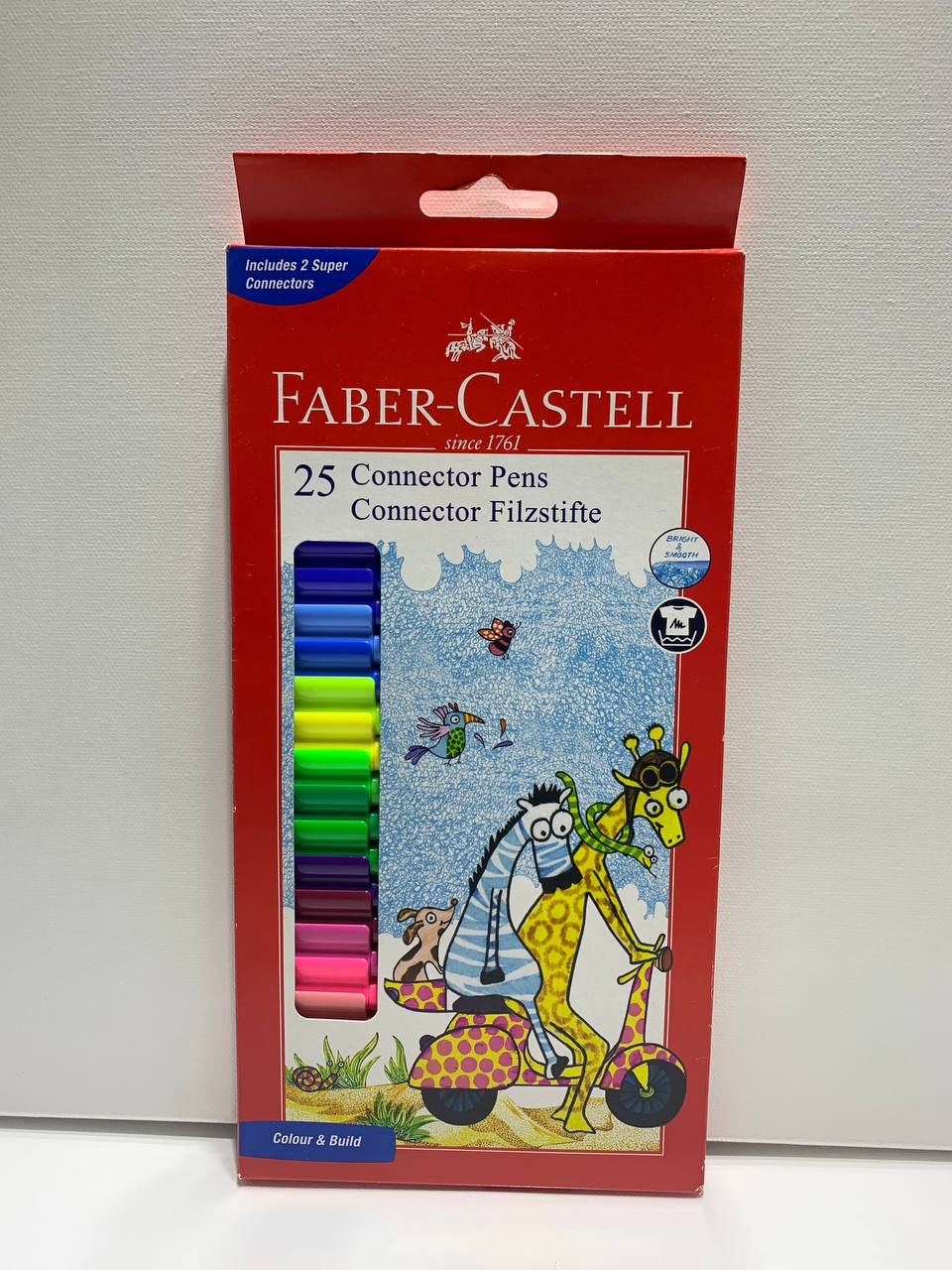 Boîte de 25 Feutres Connector – Faber-Castell