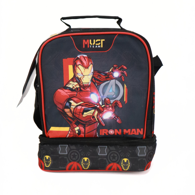 Cartable Trolley Avengers Iron Man Must Team + Sac isotherme