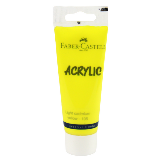 Faber castell Acrylic, Light Cadimium yellow - 105