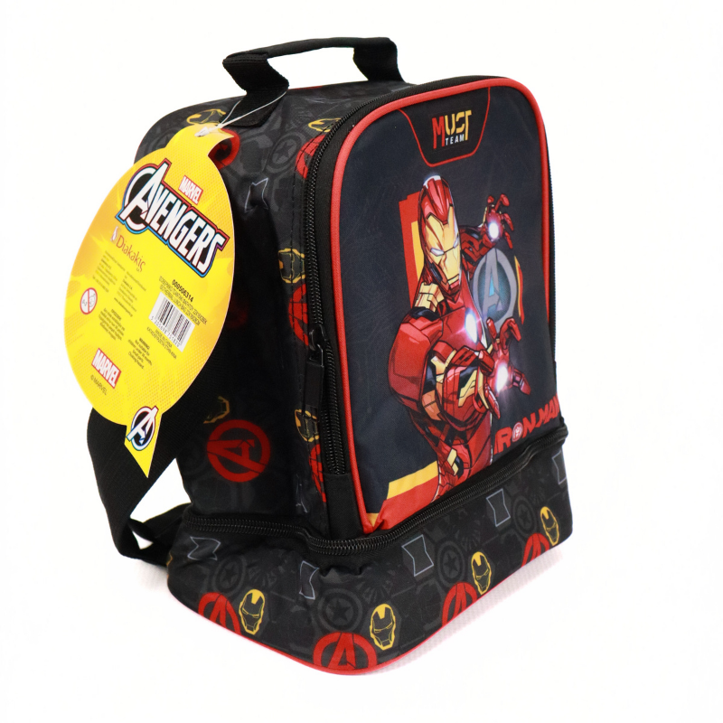 Cartable Trolley Avengers Iron Man Must Team + Sac isotherme