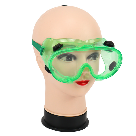 Lunettes de protection avec cadre vert GB040