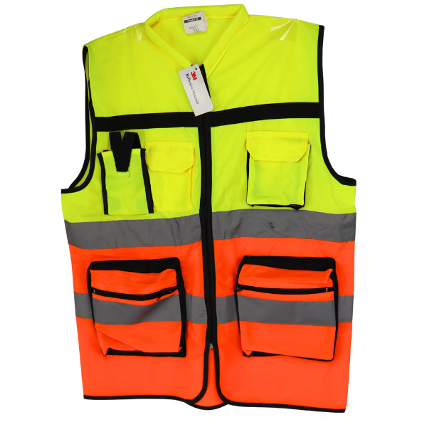 GILET DE PROTECTION 3M - JAUNE/ORANGE
