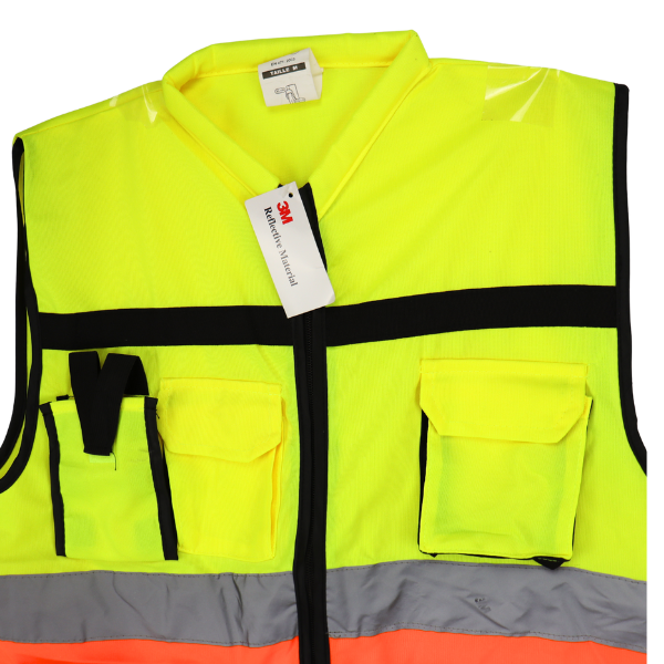 GILET DE PROTECTION 3M - JAUNE/ORANGE